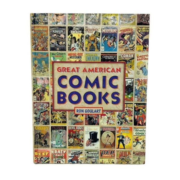 2001 Great American Comic Books by Ron Goulart HC/DJ VF/FN+/Fisherman Co… - Picture 1 of 3